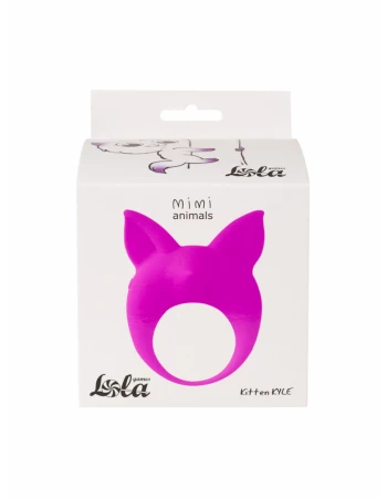 Стимулятор клитора кольцо Mimi Animals Kitten Kyle Purple 7000-11lola Стимулятор клитора кольцо Mimi Animals Kitten Kyle Purple 7000-11lola