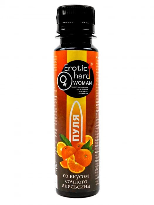 Биостимулирующий концентрат для женщин Erotichard «Пуля» апельсин