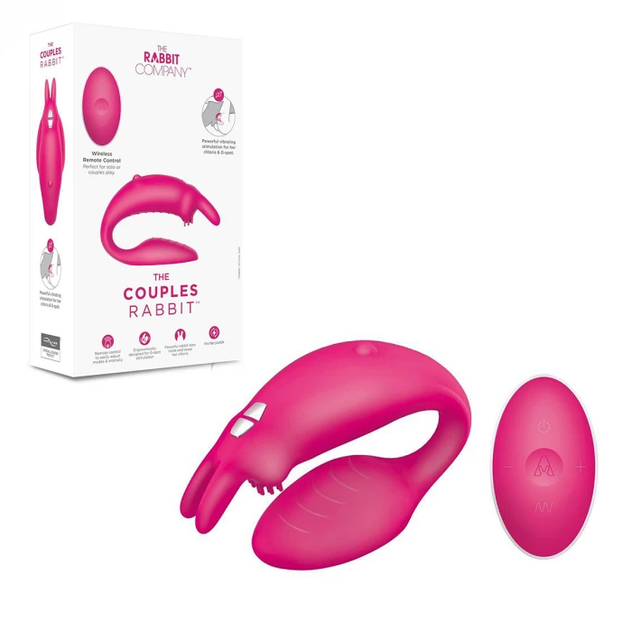 Вибратор для стимуляции клитора и точки-G The Rabbit Company TRC-021HP