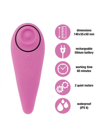 Вибратор волновой для стимуляции клитора FemmeGasm FeelzToys FLZ-E31116