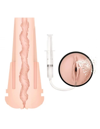 Мастурбатор со сквиртом и подставкой для смартфона ZOYE MONROE Pornstar Pussy PSS-008