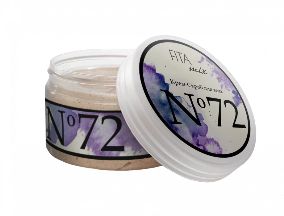 Крем - скраб для тела № 72 ваниль и кокос (Coco Vanille)
