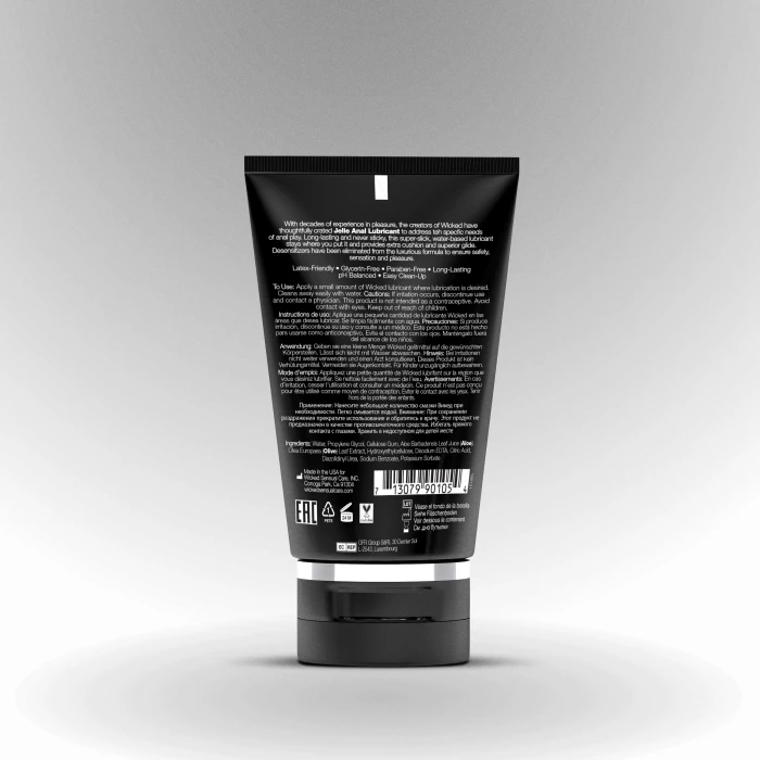 Анальный лубрикант WICKED JELLE на водной основе 120 мл
