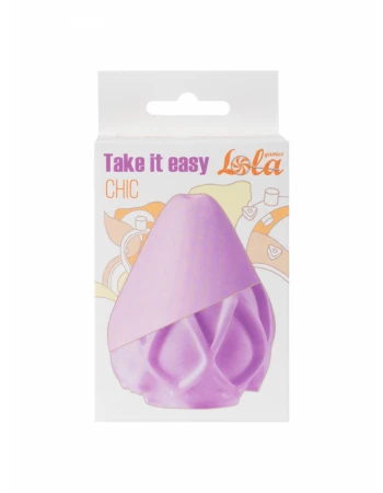 Мастурбатор яйцо Take it Easy Chic фиолетовый 9022-04lola