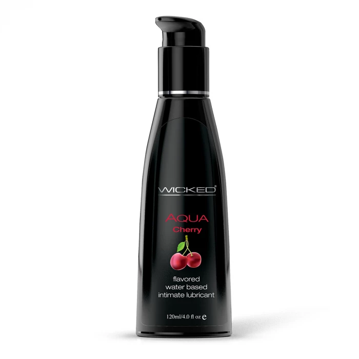 Лубрикант со вкусом сладкой вишни 120 мл Wicked Simply 90434