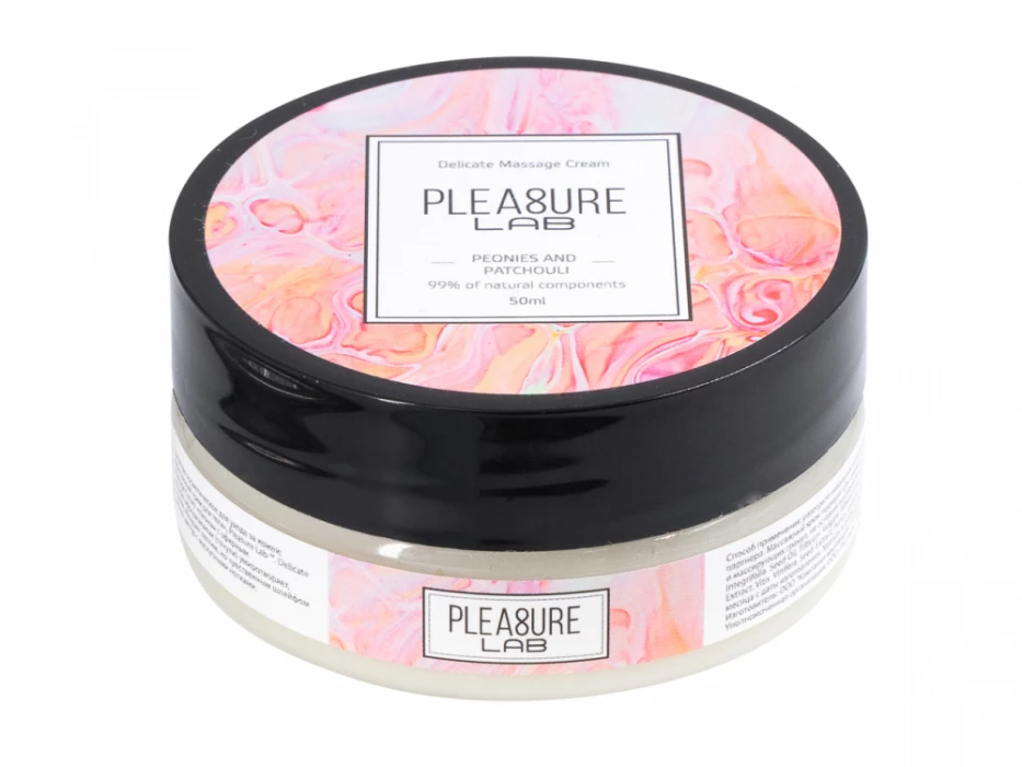 Крем массажный Pleasure Lab Delicate с ароматом пиона и пачули 50 мл 1074-01Lab