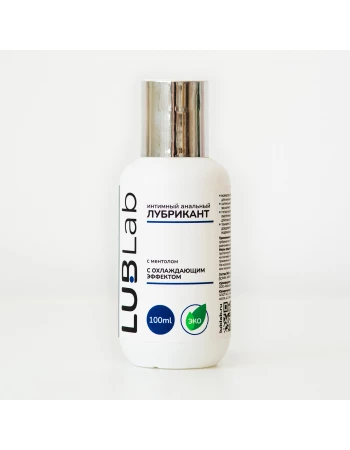 Анальный лубрикант с ментолом с охлаждающим эффектом LUBLab 100 мл Анальный лубрикант с ментолом с охлаждающим эффектом LUBLab 100 мл