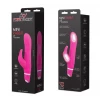 Вибратор кролик для точки G и стимуляции клитора с 7 функциями Erotic Fantasy HT-R5-PNK