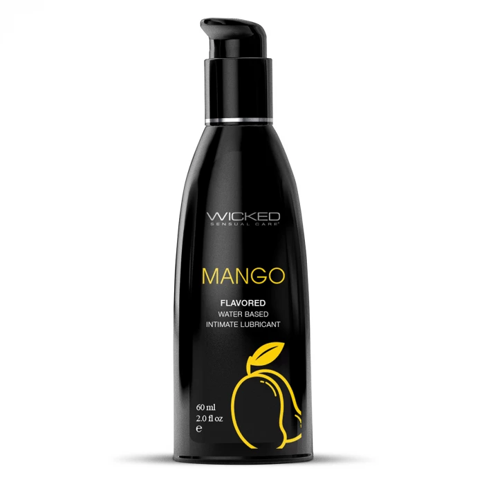 Лубрикант со вкусом тропического манго 60 мл Wicked Simply 90462