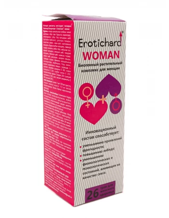 Биогенный концентрат для женщин для повышения либидо и сексуальности Erotic hard 250 мл