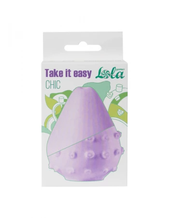 Мастурбатор яйцо Take it Easy Chic фиолетовый 9022-05lola Мастурбатор яйцо Take it Easy Chic фиолетовый 9022-05lola