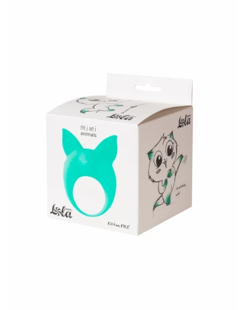 Стимулятор клитора кольцо Mimi Animals Kitten Kyle Green 7000-01lola