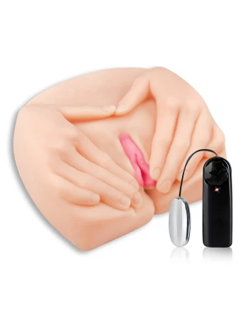 Мастурбатор вагина и попка c руками Саша Грэй с вибрацией Erotic Fantasy HT-P25