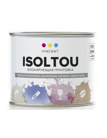 Грунтовка Vincent Isoltou / Винсент Изольту воднодисперсионная блокирующая