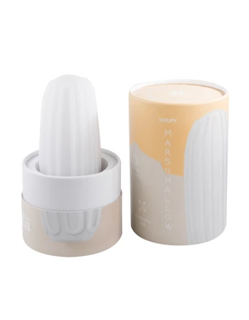 Мастурбатор двухсторонний Marshmallow Maxi Syrupy белый 8075-01lola