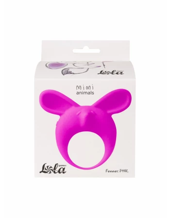 Стимулятор клитора кольцо Mimi Animals Fennec Phil Purple 7000-14lola