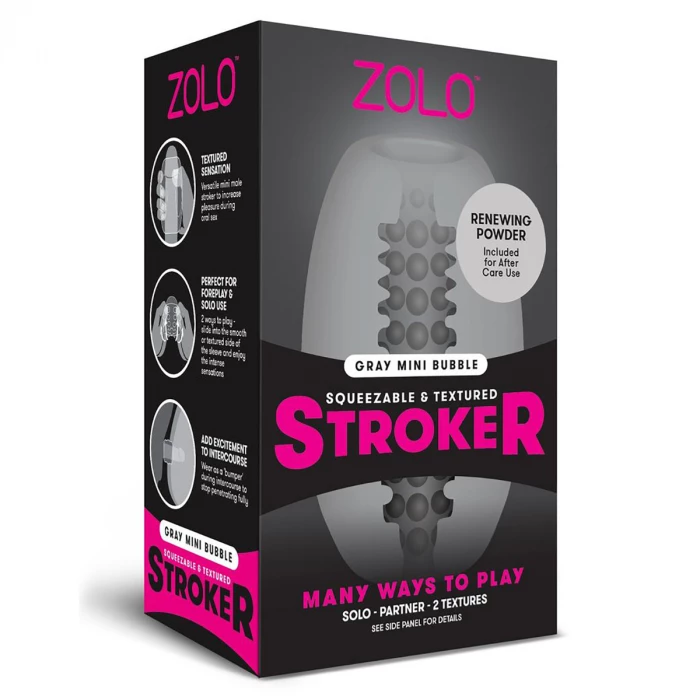 Мастурбатор двусторонний MINI BUBBLE ZOLO-6027