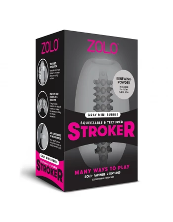 Мастурбатор двусторонний MINI BUBBLE ZOLO-6027