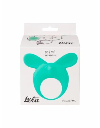Стимулятор клитора кольцо Mimi Animals Fennec Phil Green 7000-04lola